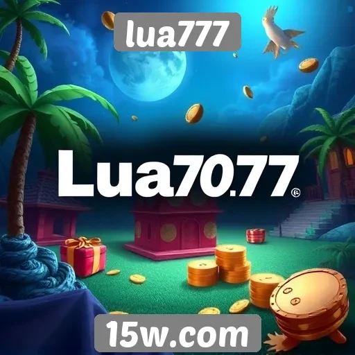 Variedade de jogos disponíveis na plataforma lua777